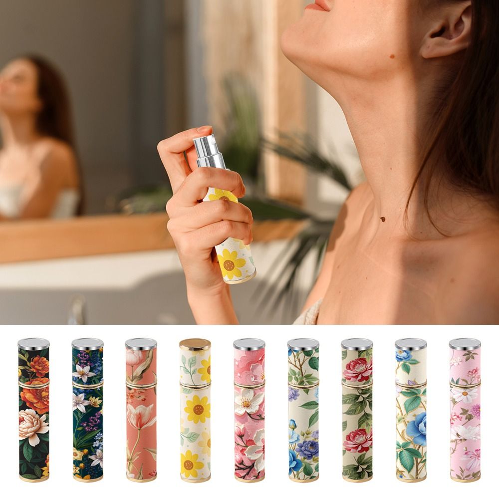 Misting Bottle Fine - Moda PU Deri Parfüm Şişesi 10