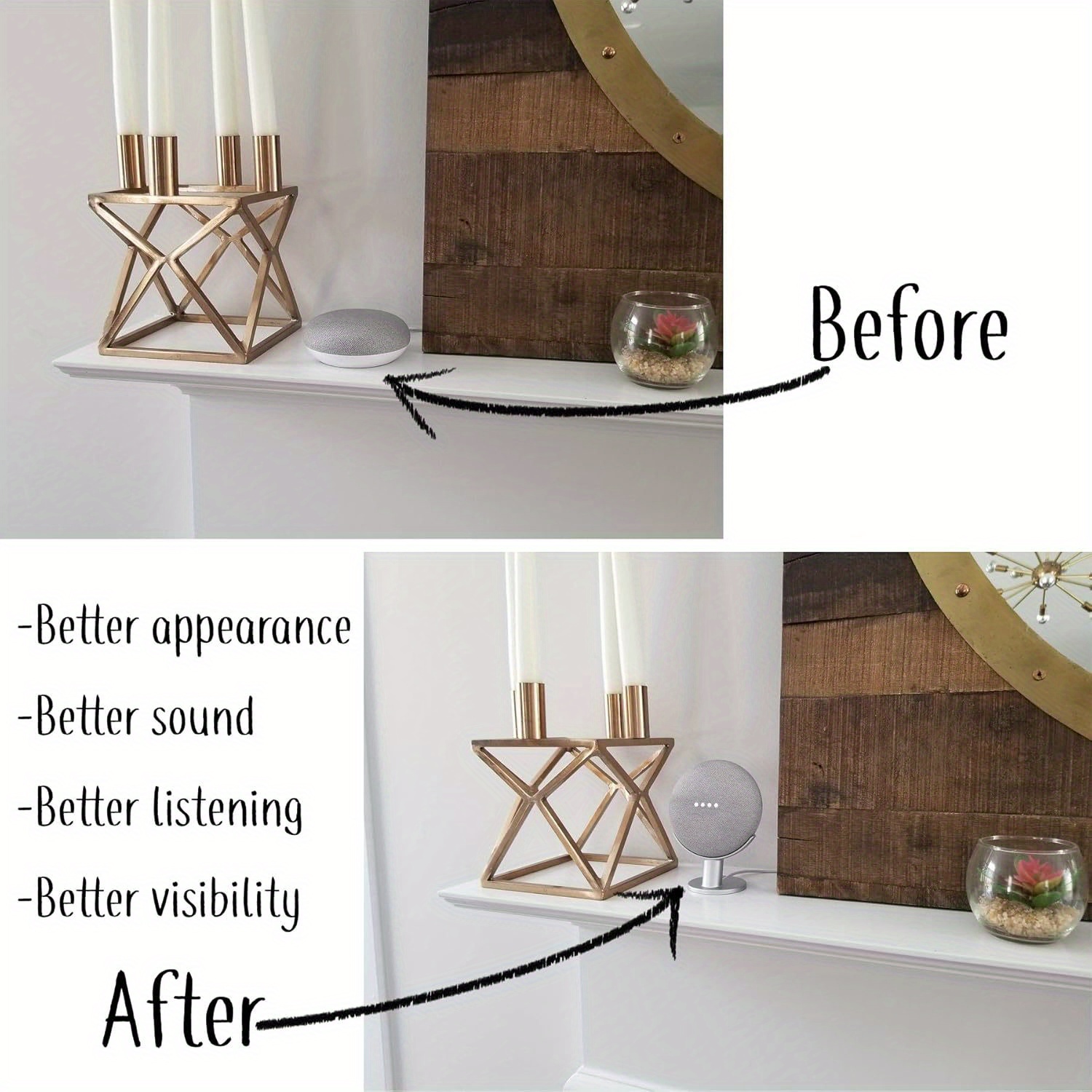 Akıllı Hoparlör Ekran Standı E - Google Speaker Nest Audio incelemesi ve fiyatı