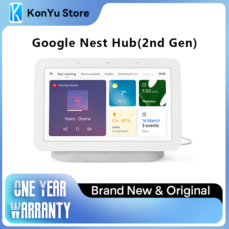 Orijinal Google NEST HUB (2ND  - Google Speaker Nest Hub incelemesi ve fiyatı